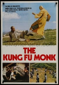 9t034 KUNG FU MONKS Hong Kong 1975 Chu Jia Ren, Dean Shek martial arts thriller!