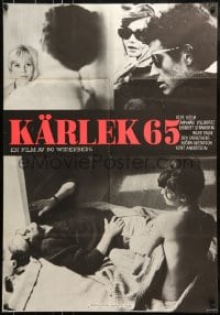 9t043 KARLEK 65 Swedish 1965 Keve Hjelm, Ann-Marie Gyllenspetz, Inger Taube, sexy images!