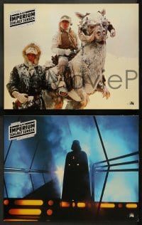 9w039 EMPIRE STRIKES BACK 8 German LCs 1980 George Lucas classic, great different images!