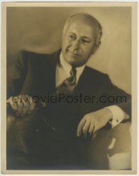 9x029 CECIL B. DEMILLE deluxe 11x14 still 1930s seated portrait of legendary director by Hurrell!