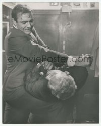 9x069 FROM RUSSIA WITH LOVE deluxe 10x12.5 still 1964 Sean Connery as James Bond fighting Shaw!