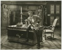 9x075 GENERAL CRACK deluxe 9.75x12.25 still 1929 posed portrait of John Barrymore sitting on desk!