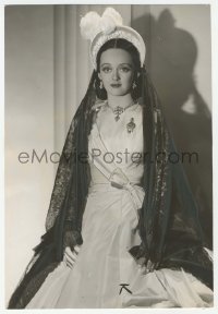 9x106 JUAREZ deluxe 7.75x11.5 still 1939 Bette Davis as an Empress for the 1st time in her career!