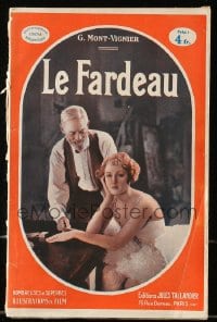 9x332 EXCESS BAGGAGE French magazine March 1930 special issue of Le Fardeau with movie images!