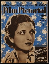 9x294 FILM PICTORIAL English magazine June 22, 1935 cover portrait of beautiful Kay Francis!