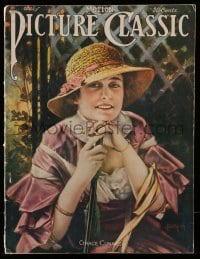 9x385 MOTION PICTURE CLASSIC magazine July 1917 great cover art of Grace Cunard by Leo Sielke Jr.!