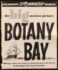 9x570 BOTANY BAY pressbook 1953 James Mason, Alan Ladd & Patricia Medina in Australia!