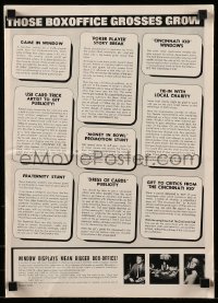 9x593 CINCINNATI KID pressbook 1965 pro poker player Steve McQueen & sexy Ann-Margret!