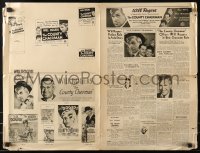 9x610 COUNTY CHAIRMAN pressbook R1938 you'll love Will Rogers more than ever, the people's choice!