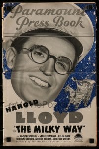 9x787 MILKY WAY pressbook 1936 great images of milkman Harold Lloyd, directed by Leo McCarey!