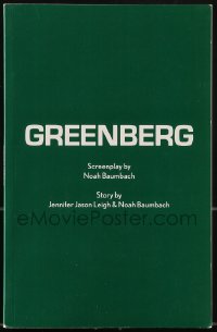 9x236 GREENBERG For Your Consideration 5.5x8.5 script 2010 screenplay by Noah Baumbach!