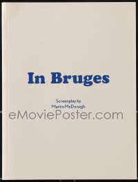 9x242 IN BRUGES For Your Consideration 5.5x8.5 script Dec 29, 2006, screenplay by Martin McDonagh!