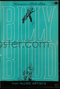 9x554 BILLY BUDD pressbook 1962 Terence Stamp, Robert Ryan, mutiny & high seas adventure!