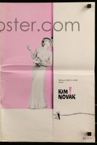 9x572 BOYS' NIGHT OUT pressbook 1962 James Garner, Tony Randall, sexy Kim Novak!