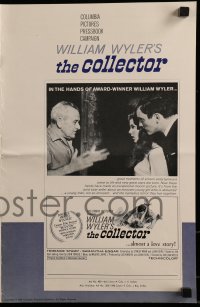 9x600 COLLECTOR pressbook 1965 Terence Stamp & Samantha Eggar, directed by William Wyler!