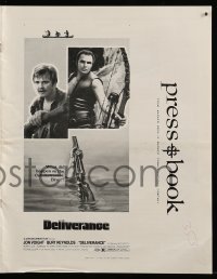 9x623 DELIVERANCE pressbook 1972 Jon Voight, Burt Reynolds, Ned Beatty, John Boorman classic!