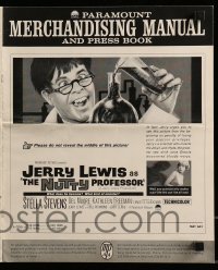9x814 NUTTY PROFESSOR pressbook 1963 wacky scientist Jerry Lewis, sexy Stella Stevens!
