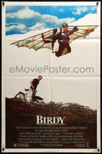 9y089 BIRDY 1sh 1984 early Nicolas Cage, Matthew Modine, great image of flying machine!