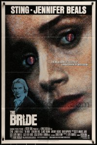 9y118 BRIDE 1sh 1985 Sting, Jennifer Beals, a madman and the woman he created!