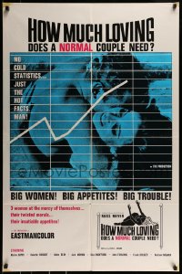 9y164 COMMON LAW CABIN 1sh 1967 Russ Meyer, How Much Loving Does a Normal Couple Need!