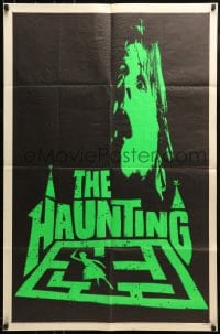 9y383 HAUNTING teaser 1sh 1963 you may not believe in ghosts but you cannot deny terror!
