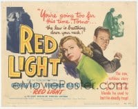 9z691 RED LIGHT TC 1949 William Frawley & Gene Lockhart glare at Ryamond Burr!