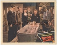 9z704 REVENGE OF THE ZOMBIES LC 1943 John Carradine, Gale Storm, Lowery, Veda Ann Borg in coffin!