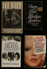 1a014 LOT OF 4 HARDCOVER MOVIE BOOKS 1970s-1990s with two about Marilyn Monroe + more!