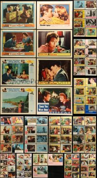 1a277 LOT OF 115 LOBBY CARDS 1960s-1980s incomplete sets from a variety of different movies!