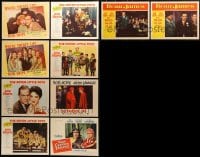 1a344 LOT OF 10 BOB HOPE LOBBY CARDS 1940s-1950s incomplete sets from a variety of movies!