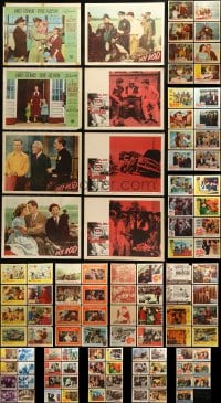1a281 LOT OF 103 LOBBY CARDS 1950s incomplete sets from a variety of different movies!