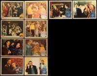 1a342 LOT OF 10 SPAN/U.S. LOBBY CARDS 1950s incomplete sets from three different movies!