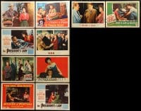 1a341 LOT OF 10 SUSAN HAYWARD LOBBY CARDS 1950s-1960s scenes from a variety of different movies!