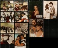 1a087 LOT OF 11 SWORD AND SANDAL GERMAN LOBBY CARDS 1960s scenes from several different movies!
