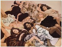 1b186 BEYOND THE VALLEY OF THE DOLLS signed color 10.5x14 still 1970 by Russ Meyer, best image!