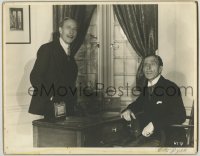 1b199 MAN OF AFFAIRS signed 11x13.75 still 1936 by photographer Otto Dyar, George Arliss as twins!