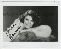 1b783 ANNE BANCROFT signed 8x10 REPRO still 1980s great youthful portrait smiling really big!