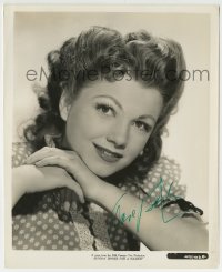 1b328 ANNE BAXTER signed 8.25x10 still 1944 great portrait from Sunday Dinner for a Soldier!