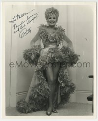 1b350 BETTY GRABLE signed 8x10 still 1969 she was playing Belle Starr on stage in England!