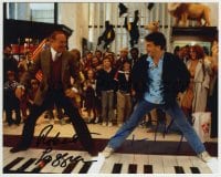 1b788 BIG signed color 8x10 REPRO still 1988 by BOTH Tom Hanks AND Robert Loggia, best piano scene!