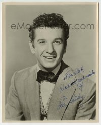 1b354 BILL SHIRLEY signed 8x10 still 1952 smiling portrait when he was in I Dream of Jeanie!