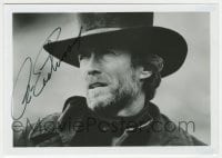 1b811 CLINT EASTWOOD signed 5x7 REPRO still 1990s best close portrait from Pale Rider!
