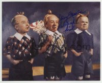 1b881 JERRY MAREN signed color 8x10 REPRO still 1990s one of the Lollipop Kids in The Wizard of Oz!