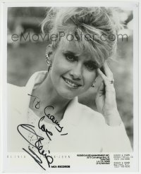 1b763 OLIVIA NEWTON-JOHN signed 8x10 music publicity still 1980s by Olivia Newton-John!