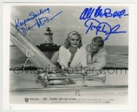 1b934 PARRISH signed 8x10 REPRO still 1961 by BOTH Diane McBain AND Troy Donahue!