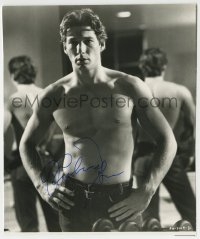 1b560 RICHARD GERE signed 7.5x9 still 1980 barechested close up by mirrors in American Gigolo!
