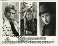 1b575 RUSH signed 8x10 still 1991 by BOTH Sam Elliott AND Gregg Allman, cool split image!