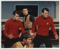 1b976 STEWART MOSS signed color 8x10 REPRO still 1997 close up as Tormolen in TV's Star Trek!