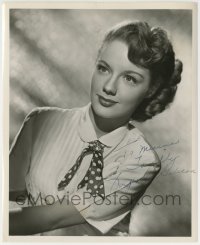1b609 VIRGINIA GIBSON signed 8.25x10 still 1951 c/u of the pretty Warner Bros. actress by Bert Six!