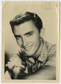 1b572 RONNIE BURNS signed 5x7 still 1950s smiling portrait of the adopted son of George & Gracie!